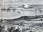 Gaeta durante l'assedio del 1860/61